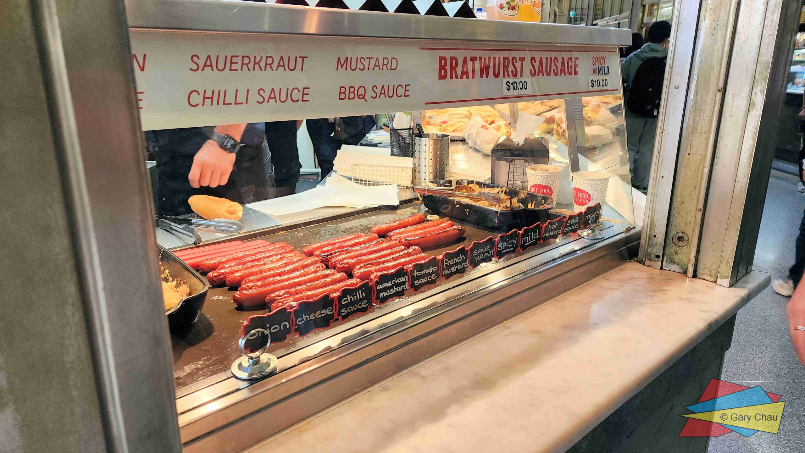 Drago's at Queen Victoria Market - Melbourne - affordable bratwurst, hamburgers and borek